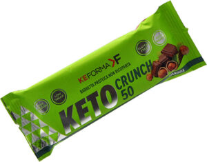 Keforma Barretta Proteica Keto Crunch Gusto Gianduia 50 g.