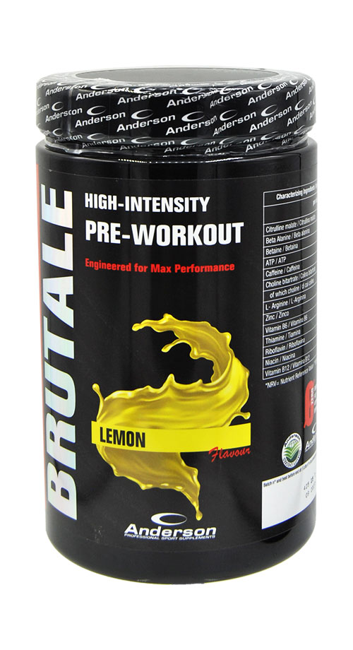 Anderson Brutale Preworkout Gusto Limone 300 g.