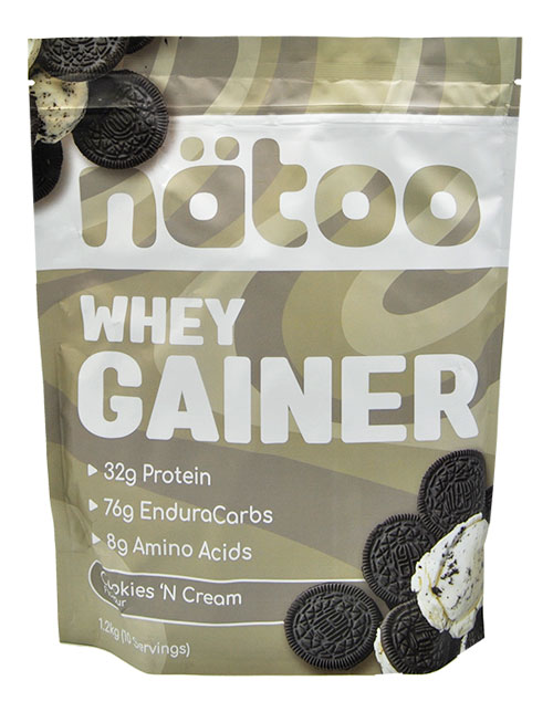 Natoo Whey Gainer Cookies Cream 1,2 Kg.