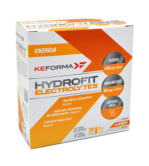 KeForma Hydrofit Elettroliti 20 Stick X 3,5 g.